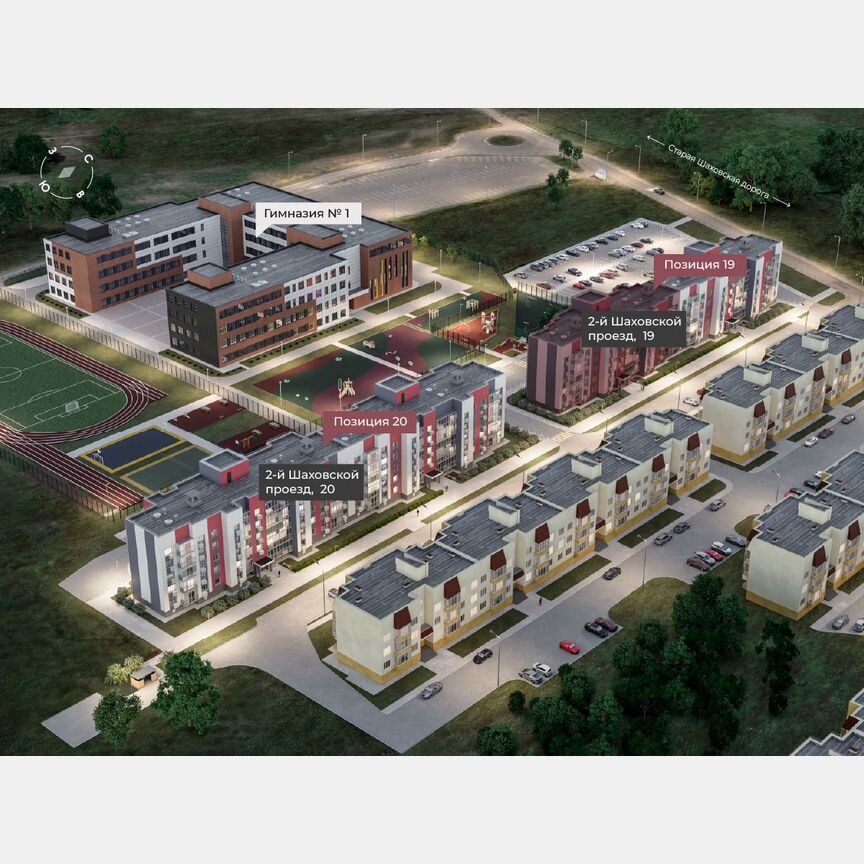 1-к. квартира, 35,7 м², 3/5 эт.