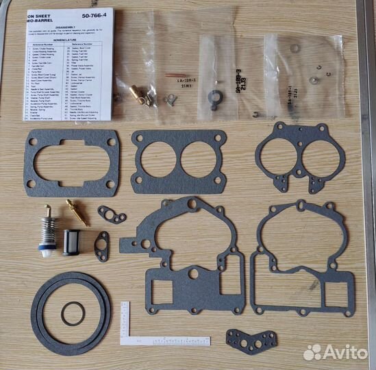 Ремкомплект карбюратора Mercruiser