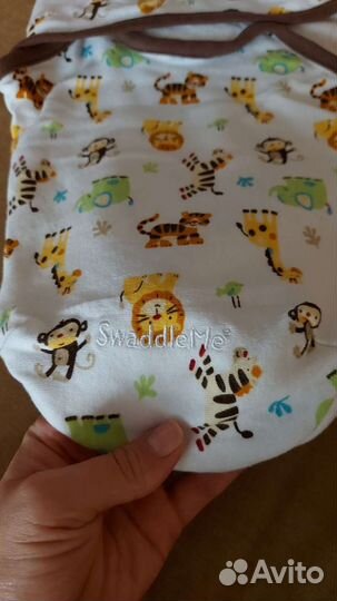 Пеленка кокон на липучках