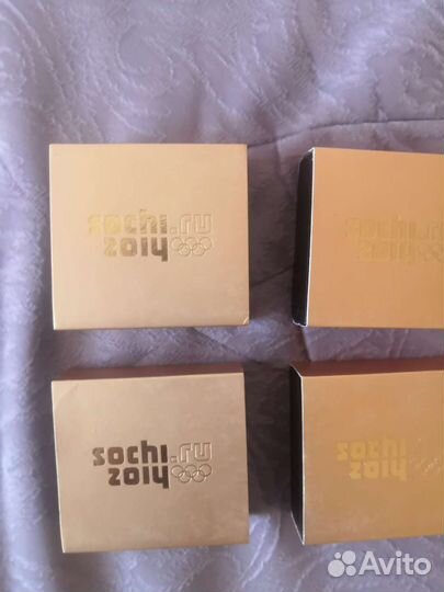 Деревянные боксы для золотых монет сочи-2014