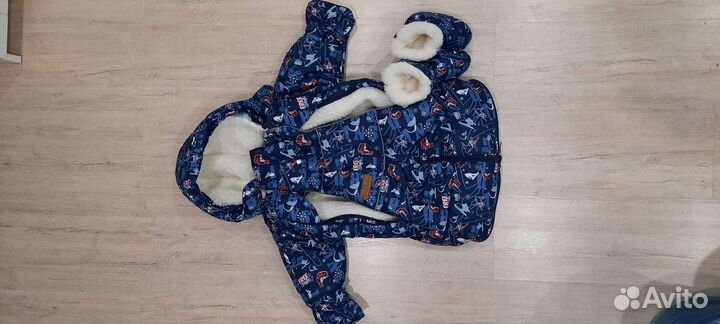 Комбинезон трансформер для мальчика рост до 80 см