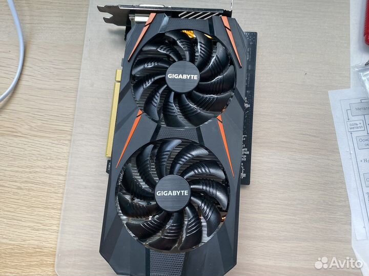 Видеокарта gigabyte 1060 6gb