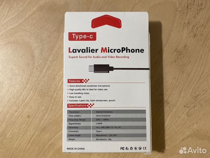 Проводной микрофон micro usb