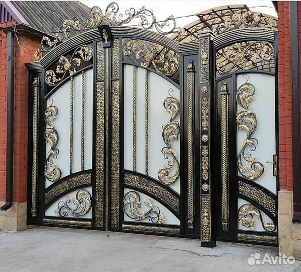 Кованные ворота