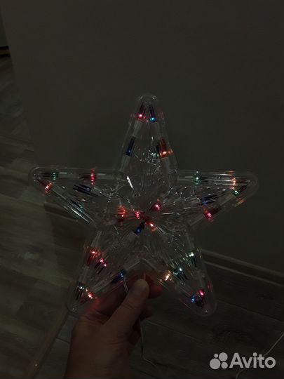 Украшение ёлочное звезда