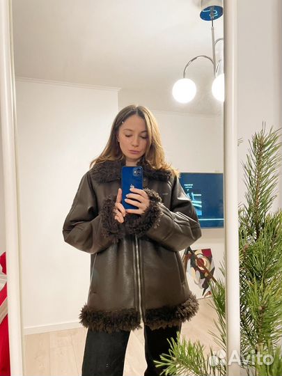 Дубленка top shop s