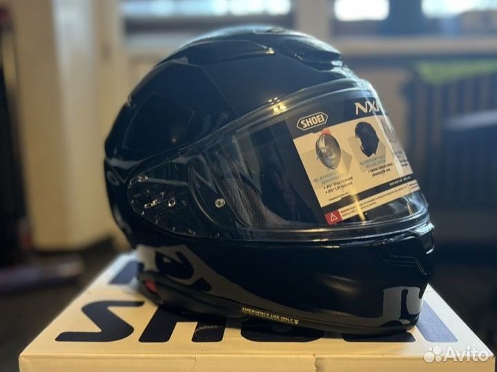 Шлем Shoei NXR 2 Black Glossy (M)