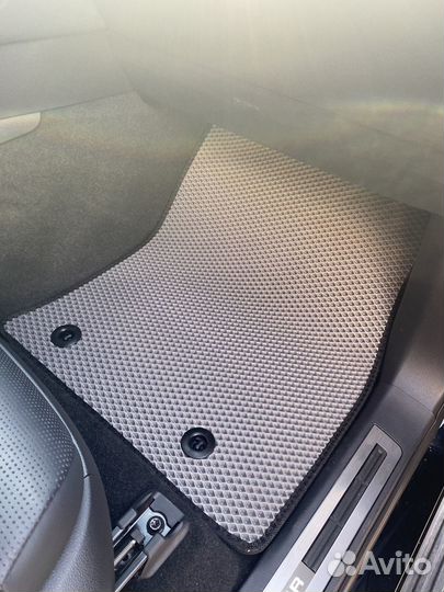 Коврики eva в машину с бортами и без 3d