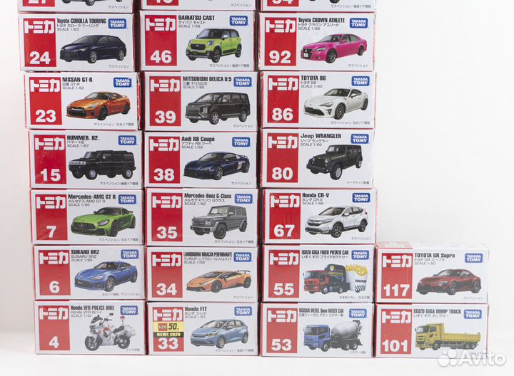 Масштабные авто модели Tomica 1/64