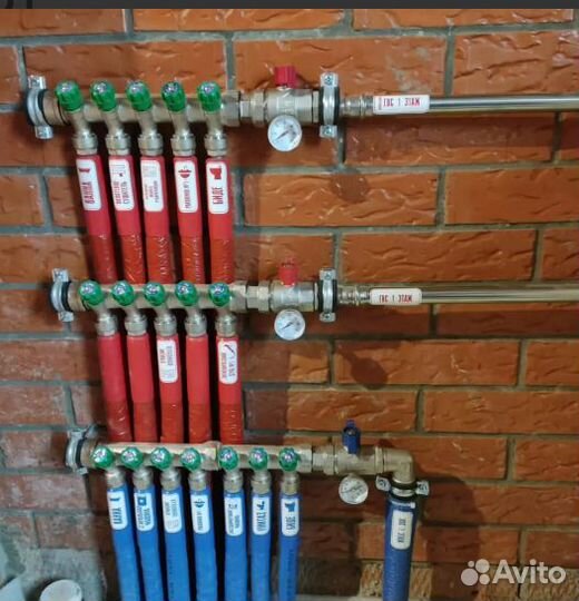 Монтаж системы отопления