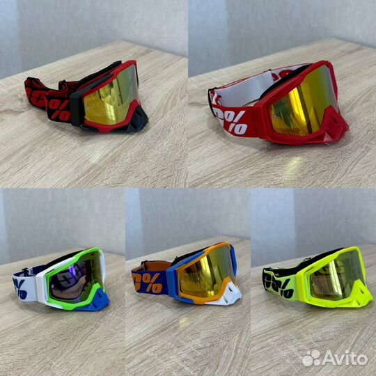 Очки для мотокросса и эндуро 100