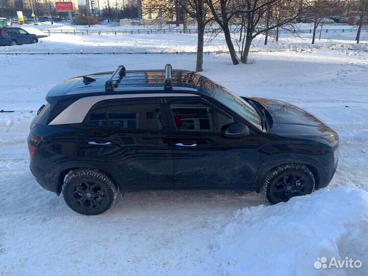 Багажник Turtle на крышу Hyundai Creta