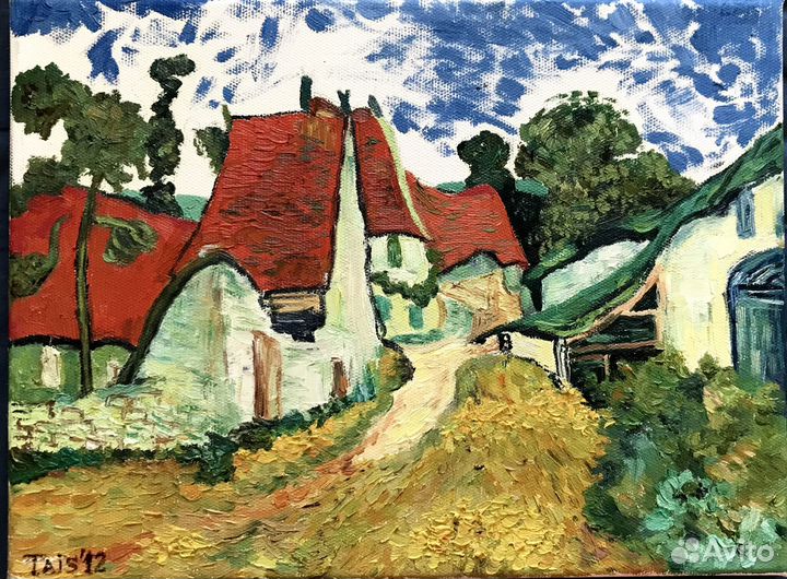 Картина, масло. 30х40 см