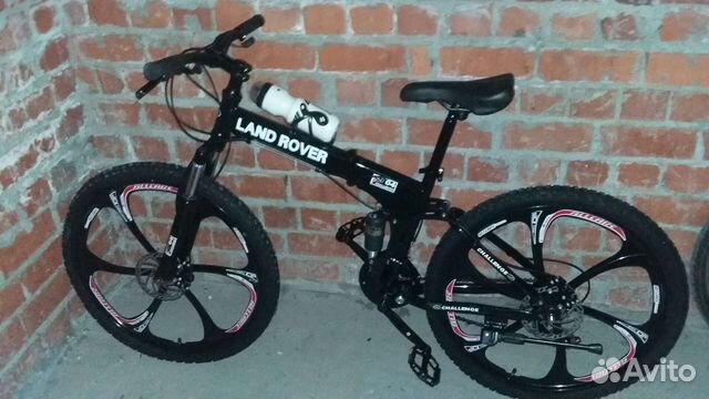 Велосипед новый, складной, 26 титан