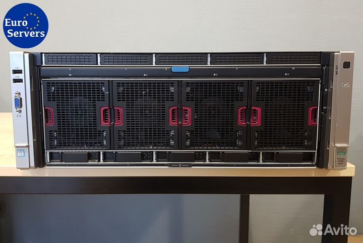 HP DL580 Gen9 5SFF (4xXeon E7-8867v4, 1024GB)
