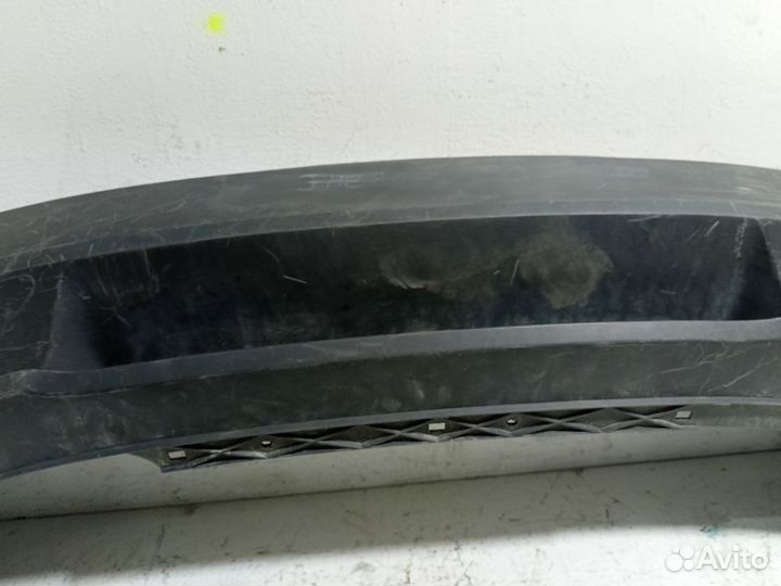 Юбка бампера заднего Шкода