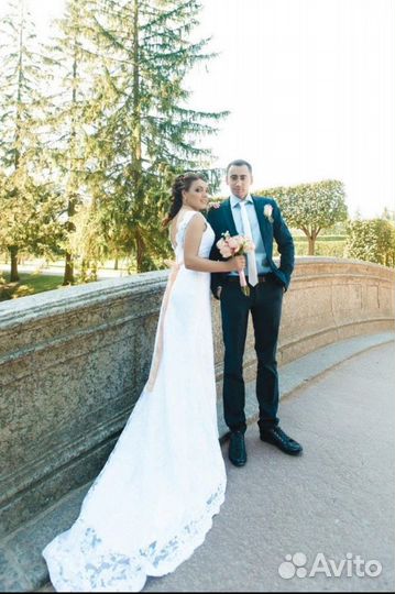 Свадебное белое платье