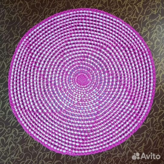 Салфетка сервировочная вязаная