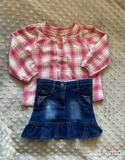 Пакет вещей на девочку 86-92