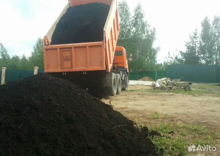 Коровий перегной, навоз, чернозем, с доставкой