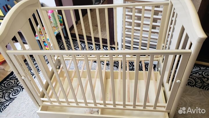 Кроватка-качалка с матрасиком Даниэль (Гандылян)