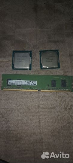 Процессор 1151 + Оперативная память ddr4 4gb