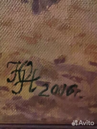 Картина маслом на холсте натюрморт