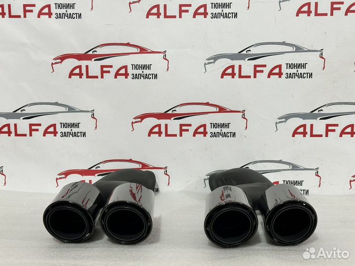 Насадки на глушитель Porsche cayenne 957