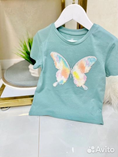 Футболка для девочки H&M Турция