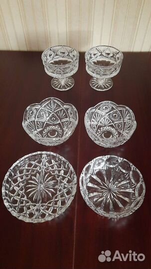 Хрустальная посуда СССР