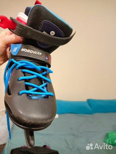 Коньки фигурные nordway 34 37
