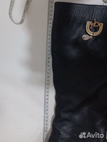 Сапоги женские натуральная кожа 40