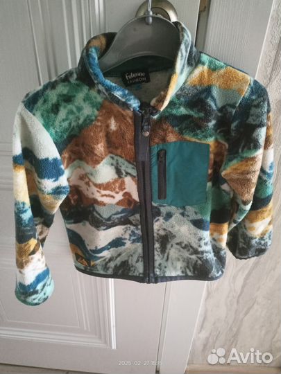 Флисовая кофта 98-104