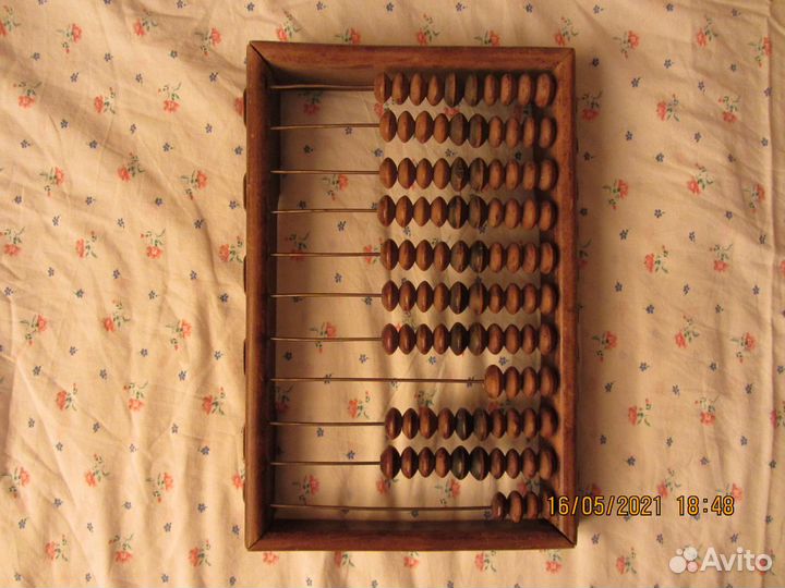 Счеты деревянные, 1910-1915 г.г