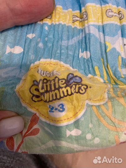 Подгузники трусики для плавания