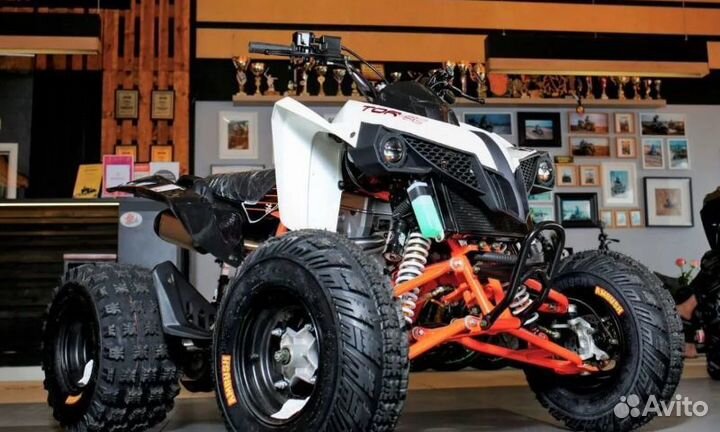 Квадроцикл Kayo Tor-3 C черно-белый