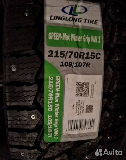 LingLong GreenMax Winter Grip Van 2 215/70 R15C