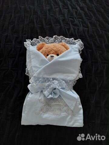 Конверт на выписку летний для мальчика