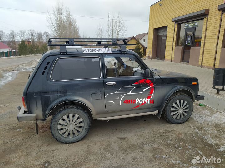 Багажник экспедиционная корзина Лада 2121 Нива 4х4