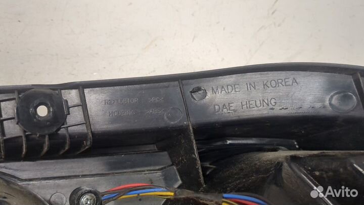 Фонарь (задний) Chevrolet Spark 2009, 2011