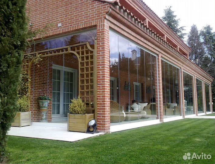 Безрамное остекление