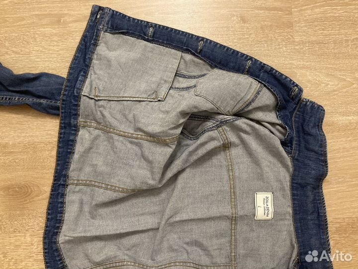 Джинсовая куртка женская Zolla размер L