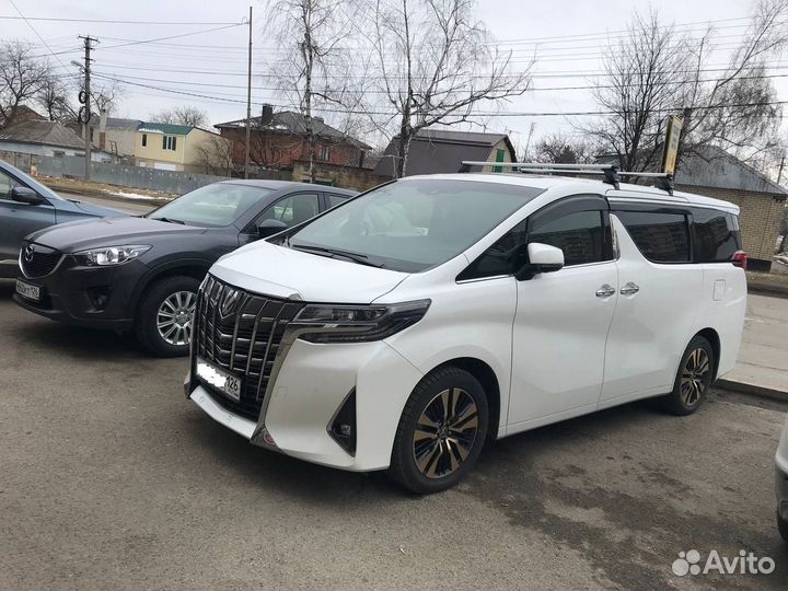 Багажник на крышу Toyota Alphard III c 2015