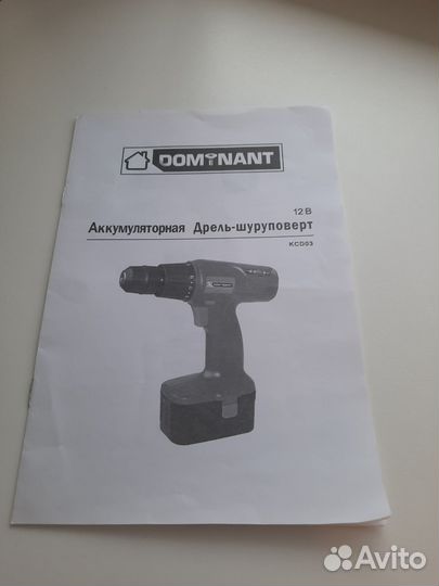 Аккумуляторная дрель-шуруповерт.Новая