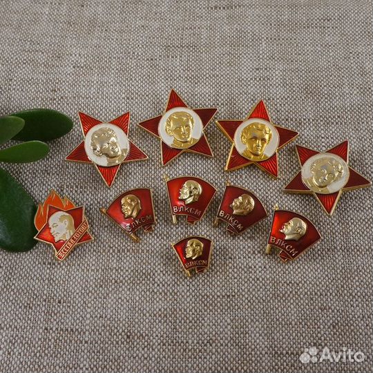 Значки СССР советские, много