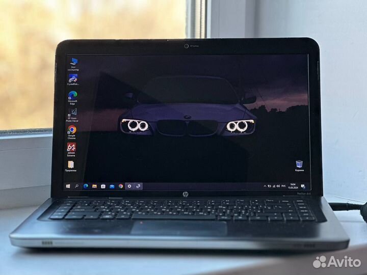 Игровой HP 15.6/X4/4GB/2GB/HDD