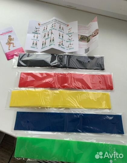 Резина для фитнеса 5шт