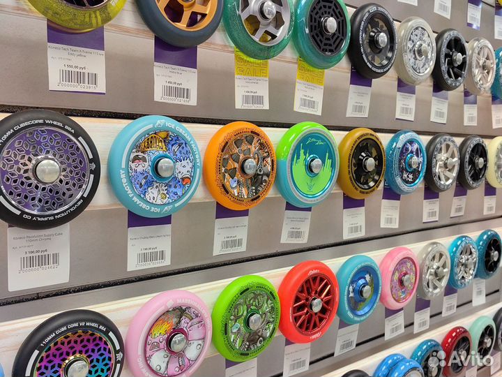 Колеса для трюкового самоката
