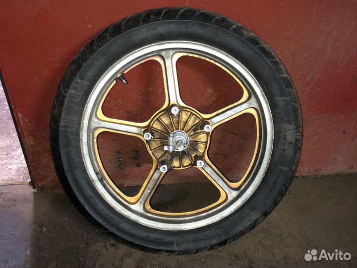 Переднее колесо от Honda Shadow 750