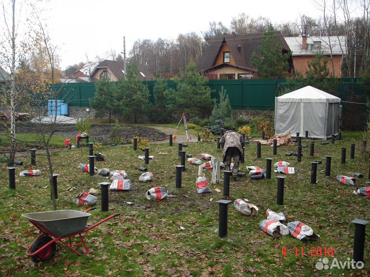 Винтовые сваи 108 2500